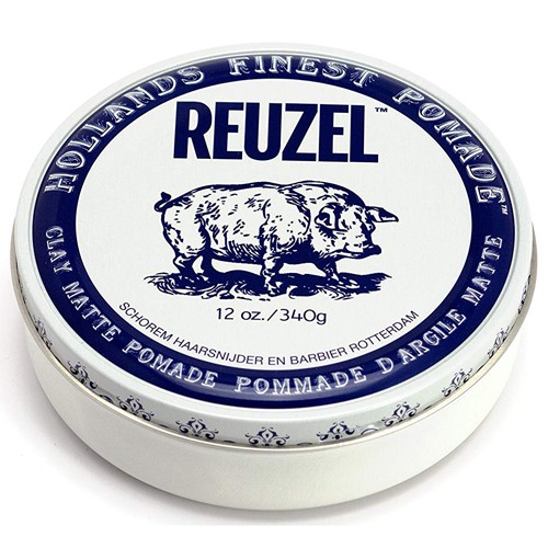 SÁP REUZEL CLAY MATTE POMADE GIỮ NẾP TÓC TRUNG BÌNH KHÔNG BÓNG 340G