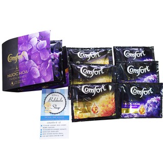 Combo 12 gói nước xả Comfort hương nước hoa (20ml 1 gói)