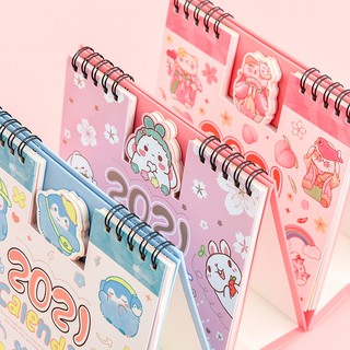 (Hình thật) Lịch bàn 2021 siêu cute mừng năm mới!