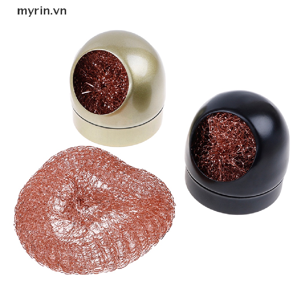 Cuộn Dây Thép Làm Sạch Mũi Hàn myrin Hàn Sắt Kèm Giá Đỡ