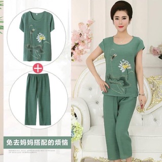 Bộ ngủ đũi dành cho bà cho mẹ