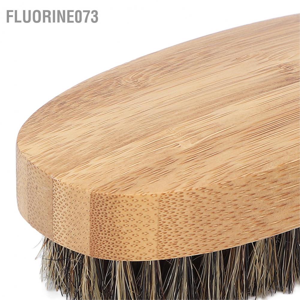 [Hàng mới về] Bàn chải tạo kiểu râu bằng tre mềm mại massage thoải mái cho nam