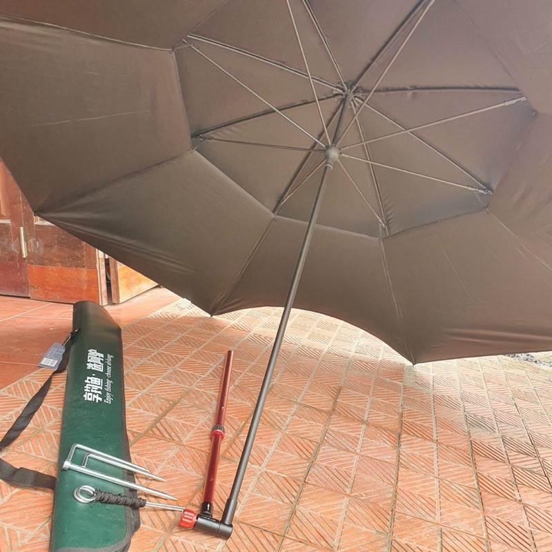 ô câu cá rộng 2m2 hàng cao cấp 2 tầng y hình vải siêu bền chống thấm nước y hình