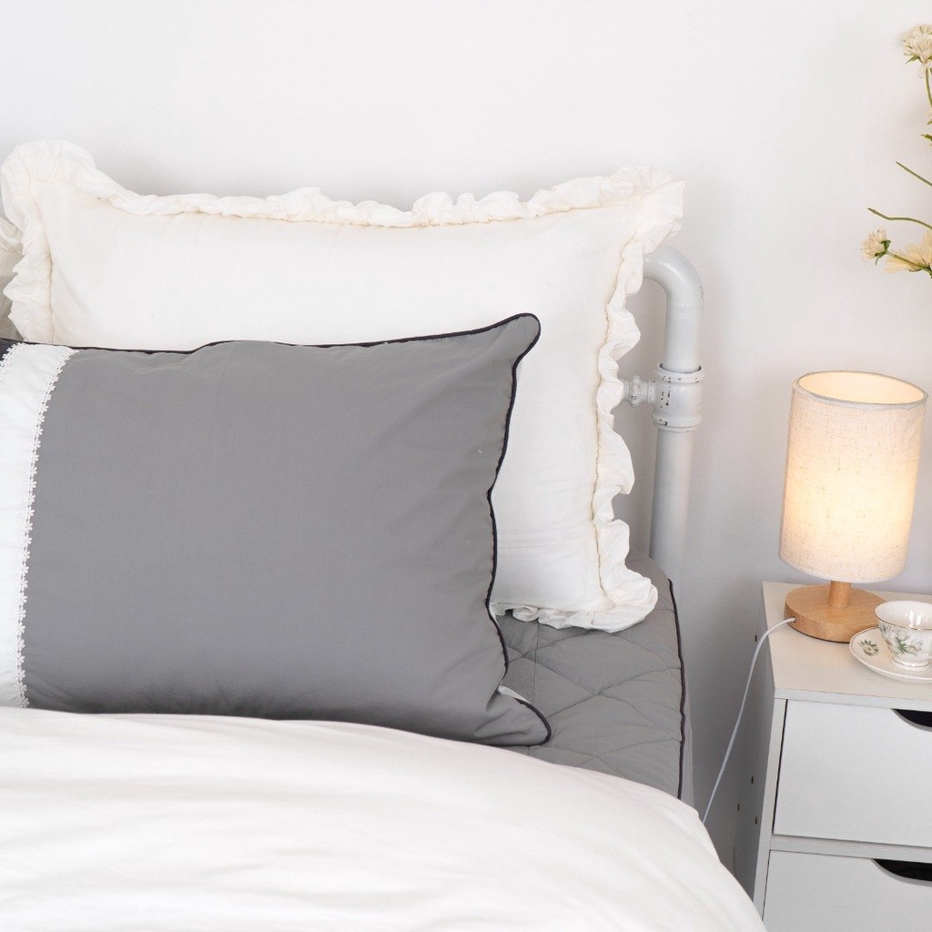 Bộ ga chun chần cao cấp Everon phong cách Hàn Quốc Freesia (Maison collection - mẫu mới)