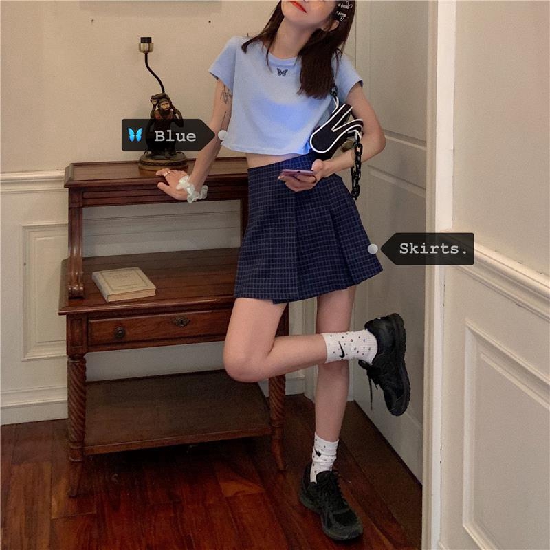 Bộ trang phục 2 món gồm áo và chân váy quyến rũ hợp thời trang cho nữ | BigBuy360 - bigbuy360.vn