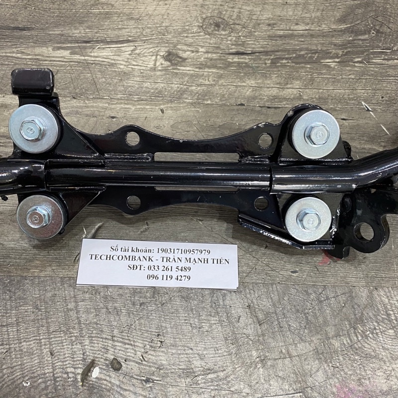 Gác chân 2 tầng Wave Thái - Dream - Future hàng loại 1 kèm cao su gác chân