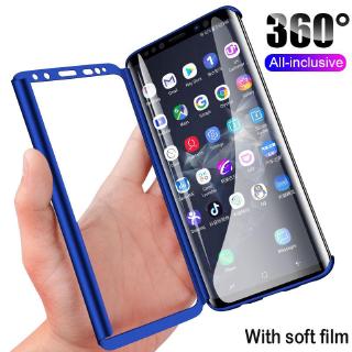 Ốp Điện Thoại Bảo Vệ Toàn Diện 360 Độ Kèm Màn Hình Cho Samsung A50 A30 A20 A10 A70 A20e A60 A40 Samsung M10