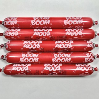 Xúc Xích Vissan Boom Boom Hũ Nhựa (50 Cây x 23g) Khối Lượng 1,15kg Thương Hiệu Mai Vàng