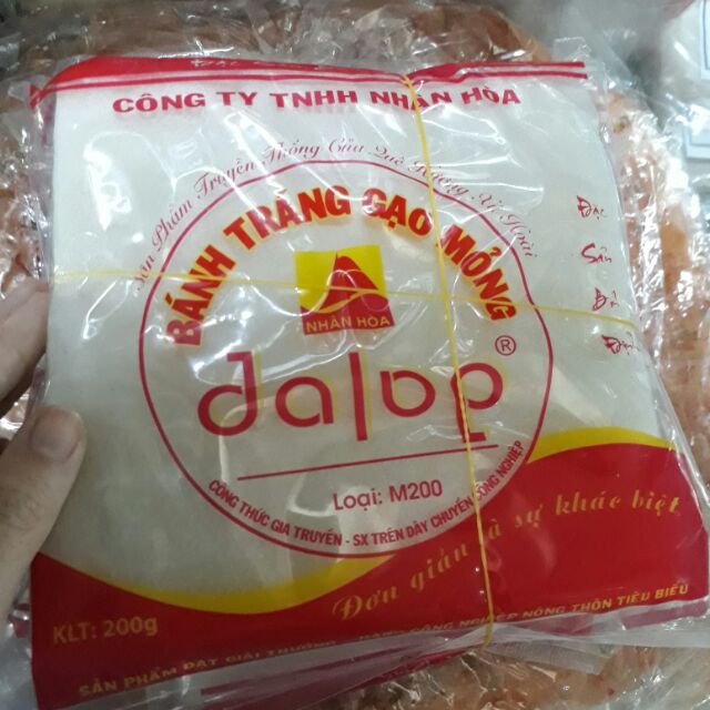 200g Bánh tráng gạo mỏng Bình Định - Rice paper
