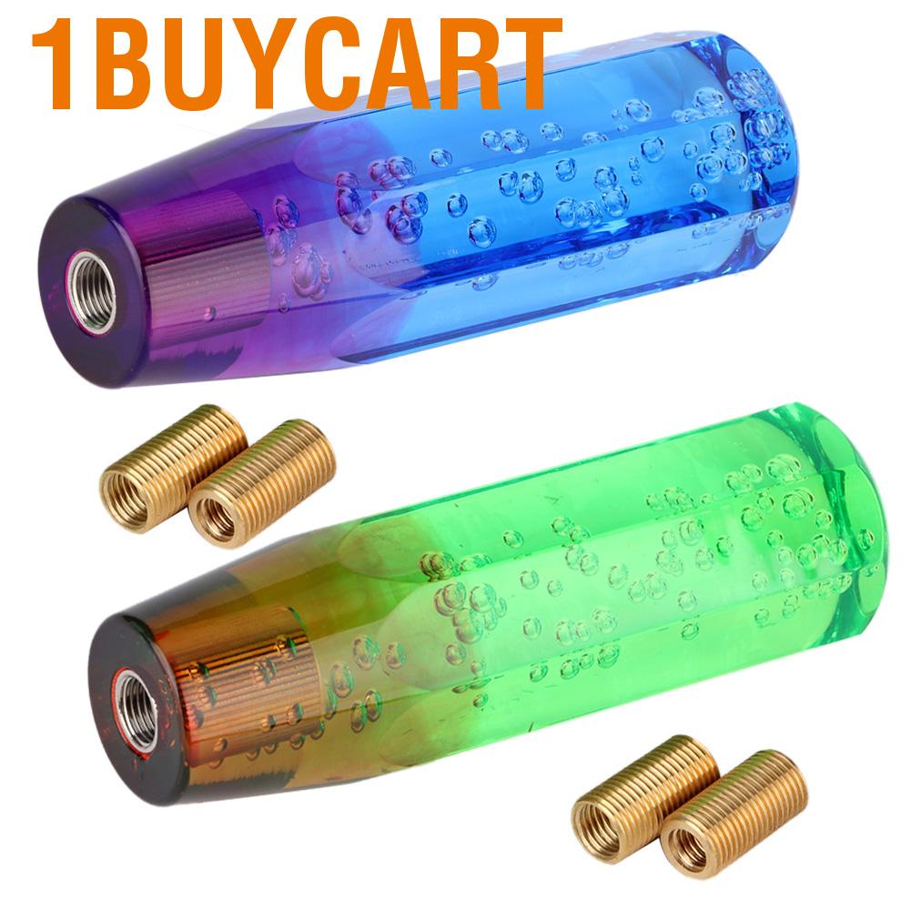 Đầu Tay Nắm Cần Số Hai Màu Trong Suốt 8mm 10mm