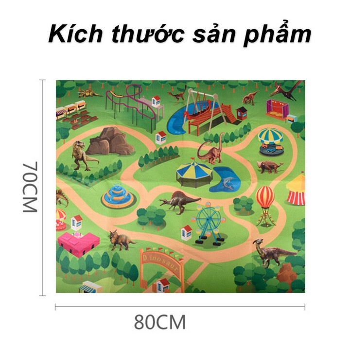 HỘP ĐỒ CHƠI KHỦNG LONG DINOSAUR PARADISE 3+ ABSCare - Home and Garden