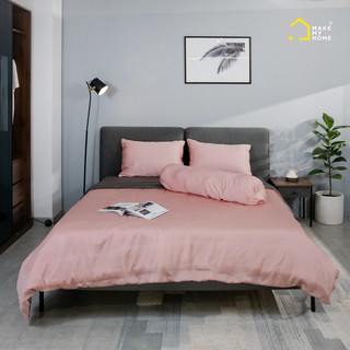 Combo 5 Món Phụ Kiện Giường Ngủ Make My Home Tencel Magnet
