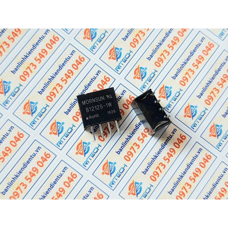 B1212S-1W B1212S IC cách ly nguồn 1W 12V (DC-DC)