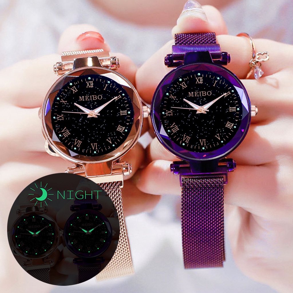 Đồng Hồ Đeo Tay Phát Sáng Có Khóa Nam Châm St050 | BigBuy360 - bigbuy360.vn