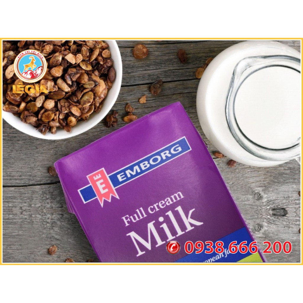 Sữa Tươi Nguyên Kem EMBORG FULL CREAM 1L