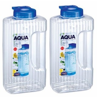 COMBO 2 BÌNH NƯỚC NHỰA LOCK & LOCK 2,1 LÍT