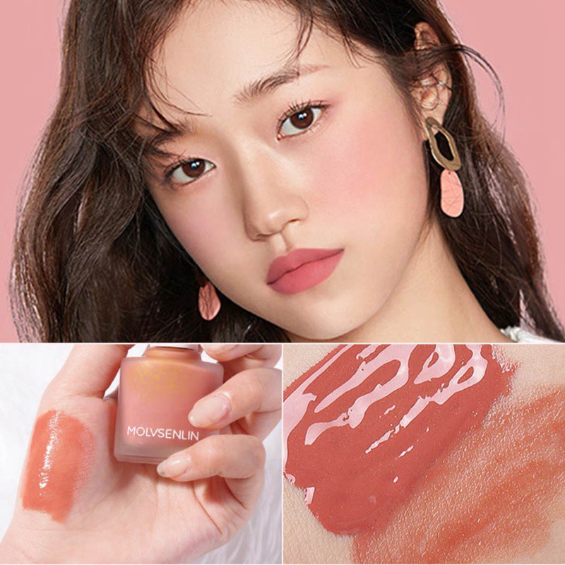 [Hàng mới về] Phấn má hồng dạng lỏng chống thấm nước lâu trôi làm sáng da mặt | BigBuy360 - bigbuy360.vn