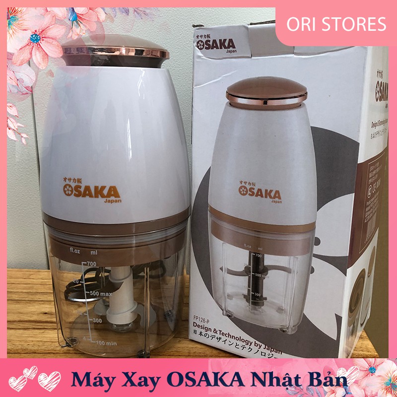 Máy Xay Thịt Đa Năng OSAKA BẢO HÀNH 1 NĂM - Xay Sinh Tố, Cá, Rau Củ Quả - BẢO HÀNH 1 NĂM