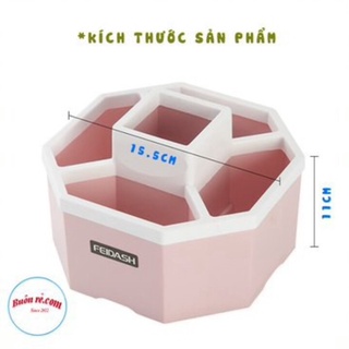 KHAY TIỆN ÍCH 6 NGĂN, HÌNH LỤC GIÁC ĐA NĂNG NHỰA VIỆT NHẬT cao cấp