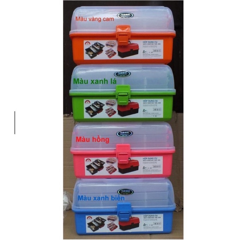 Thùng Đựng Đồ Làm Nail Và Đồ Trang Điểm Bằng Nhựa Cao Cấp