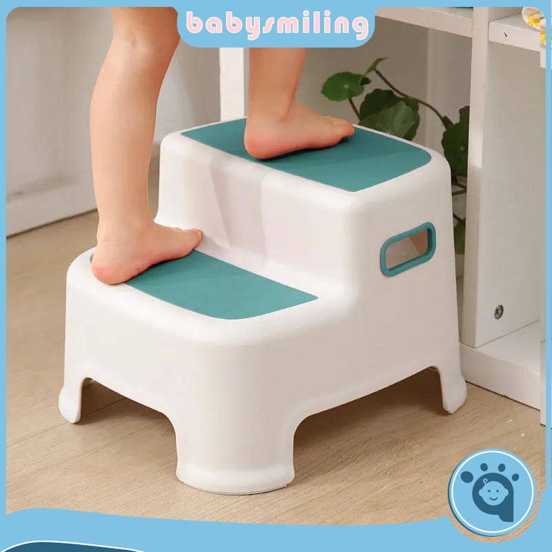 Bệ bước chân trẻ em có thang để hình thành thói quen rửa tay độc lập