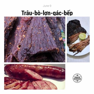 [CHẤT LƯỢNG ĐẢM BẢO 100%] Thịt trâu gác bếp đặc sản tây bắc