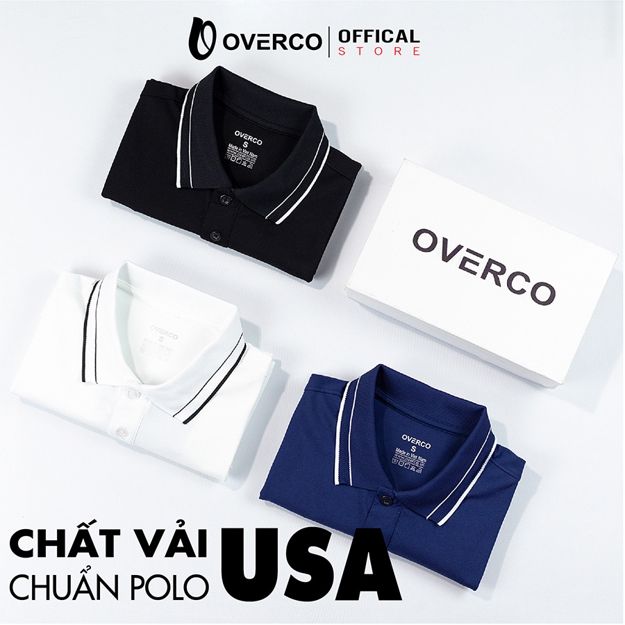 Áo Polo Nam HERRIN Basic OVERCO Phối Bo Đơn Giản , Thời Trang [OV-UPL0018]