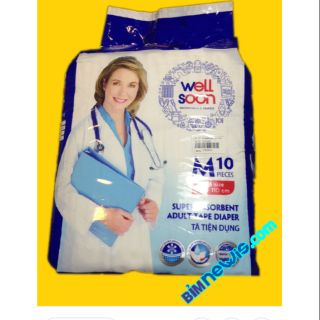 Bỉm người già well soon M10.