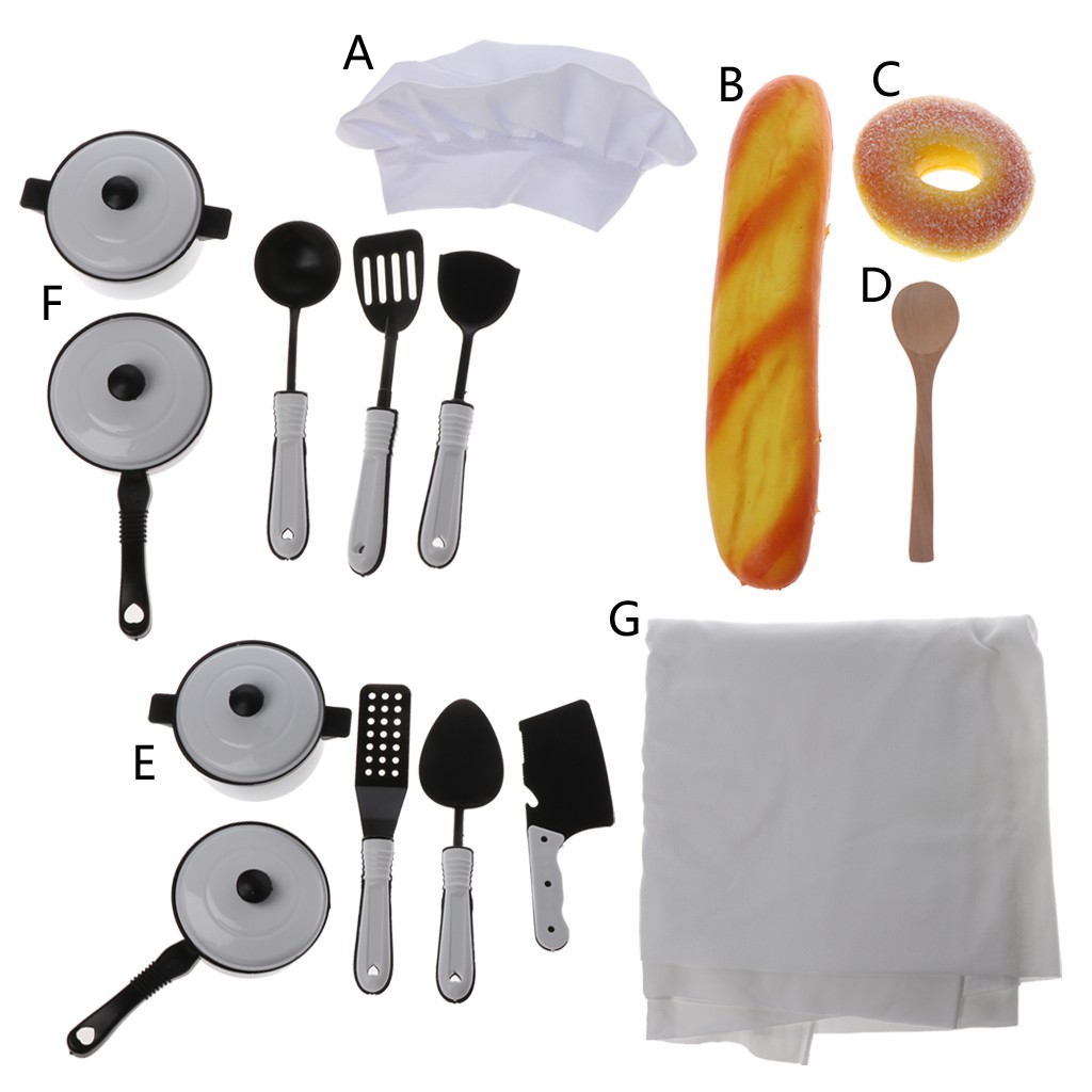 Phụ kiện đầu bếp chụp hình cho em bé