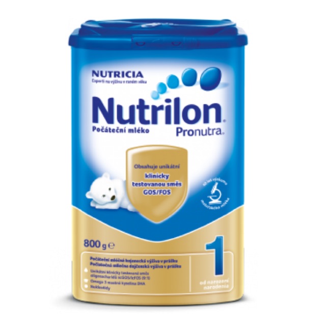 Sữa Nutrilon profutura Séc đủ số 1,2,3,4,5 800g