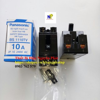 Cầu dao an toàn CB cóc Panasonic (CB Cóc đen)