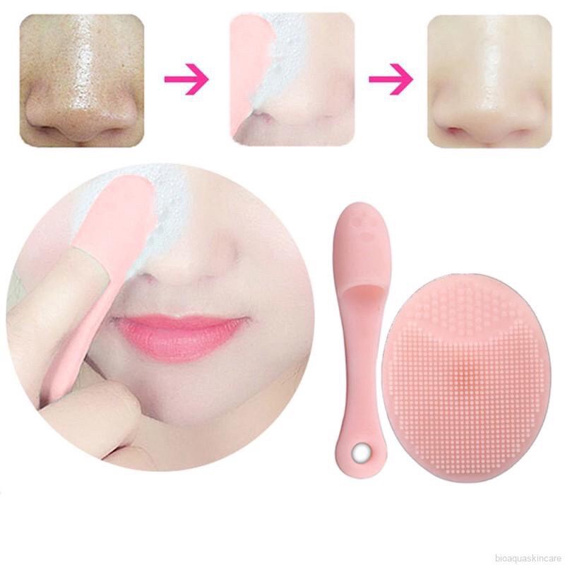 [Mã SR14MAY5 giảm 20K đơn 50K] ( HÀNG MỚI VỂ ) Bộ miếng rửa mặt và lấy mụn đầu đen cầm tay tiện lợi | BigBuy360 - bigbuy360.vn