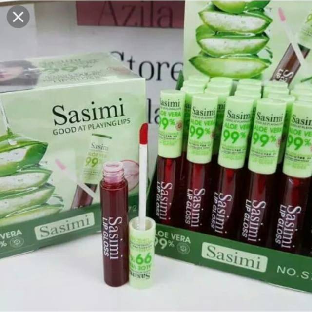 (hàng Mới Về) Son Dưỡng Môi Chiết Xuất Lô Hội Sasimi