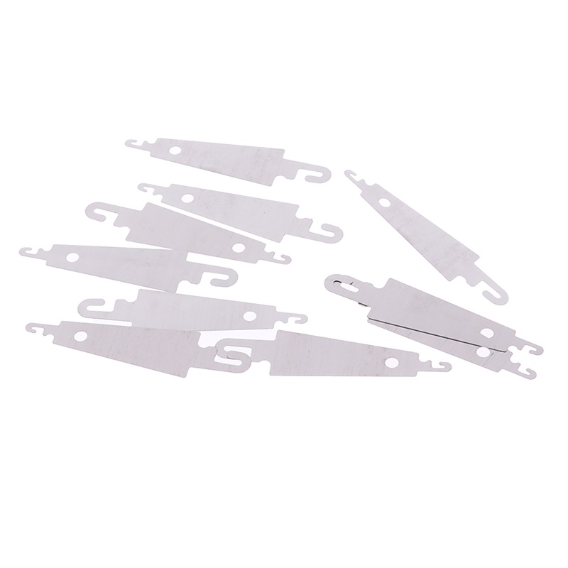 Bộ 10 Kim Xỏ Khuyên Bằng Thép Không Gỉ Tiện Dụng