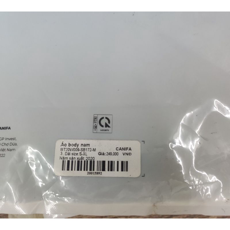 Áo body dài tay nam Canifa