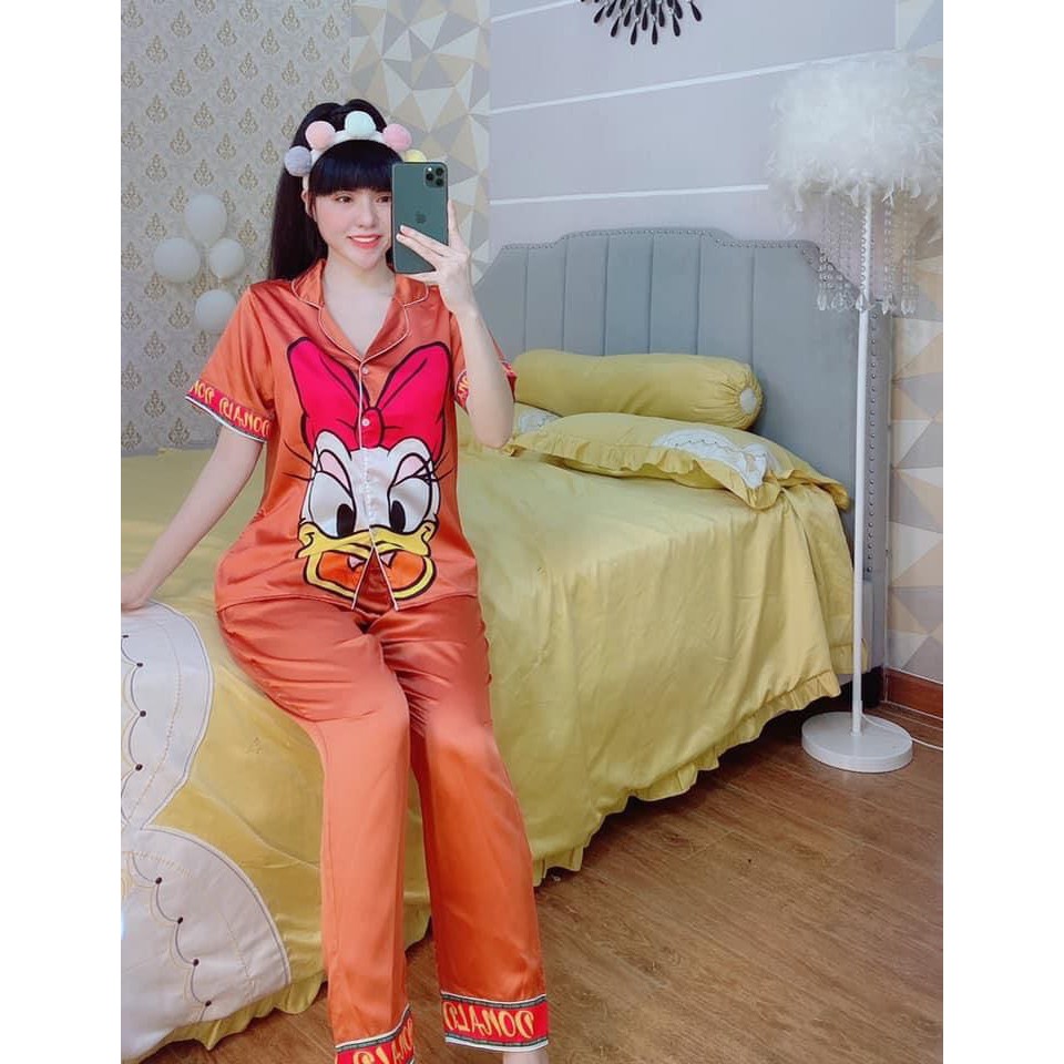 Pizama satin lụa in mickey TNQD | BigBuy360 - bigbuy360.vn