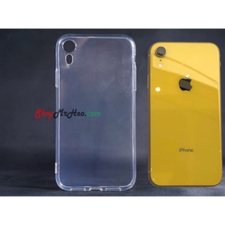 Ốp lưng IPhone XR silicon dẻo trong suốt ( Loại Tốt )