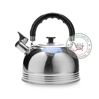 Ấm đun nước Inox Rainy 3 Lít cao cấp