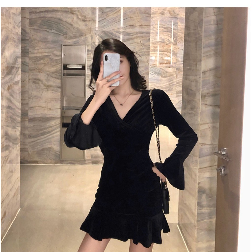 Series Váy Xinh Ngắn Tay & Dài Tay ⚡️ẢNH THẬT⚡️ Đầm Nữ Dáng Xòe Chất Cotton Mát Lịm | BigBuy360 - bigbuy360.vn