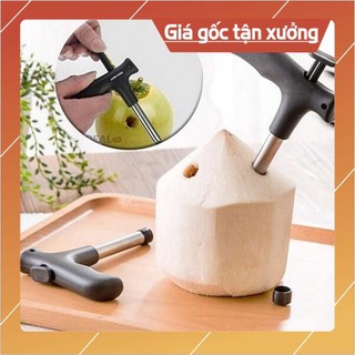 [HOT+FREE SHIP] Dụng cụ khui dừa siêu nhanh