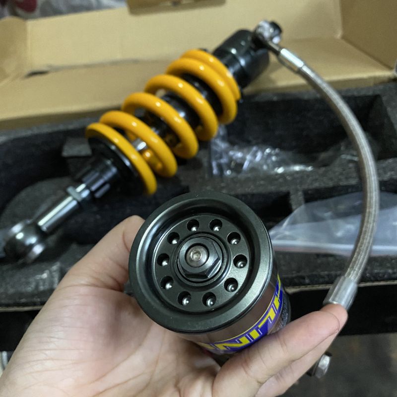 Phuộc bình dầu OHLINS Raider Satria xoay 360 độ....