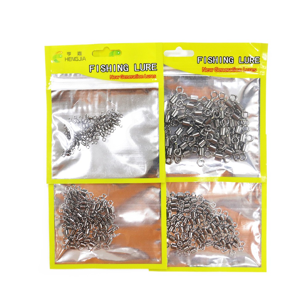 50pcs/pack Khuyên Ma Ní 15 Kích Cỡ Hỗ Trợ Câu Cá