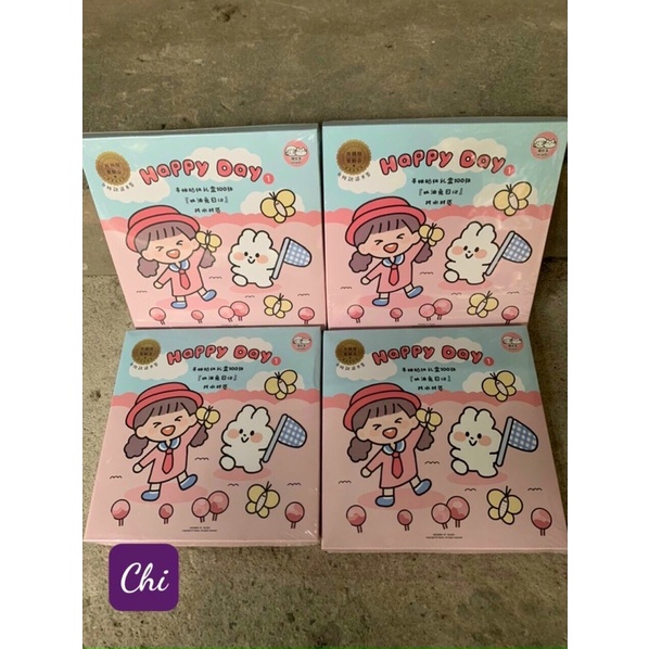 Hộp 100 sticker dán trang trí