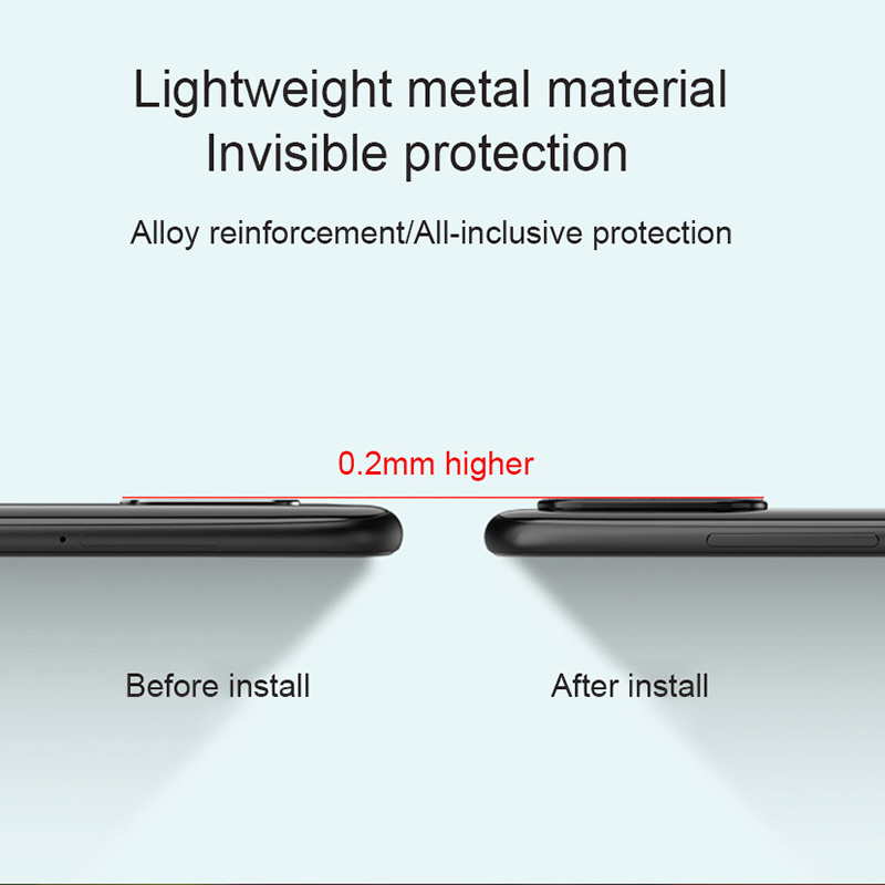 Khung viền kim loại bảo vệ camera sau cho Apple Iphone 12 Pro Max Mini | BigBuy360 - bigbuy360.vn