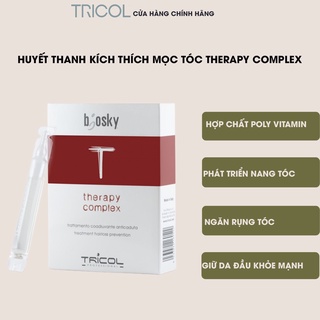Serum kích mọc tóc,chiết xuất từ thực vât Sophora giúp tóc mọc nhanh và ngăn rụng tóc nhập khẩu Ý Tricol Biosky Therapy