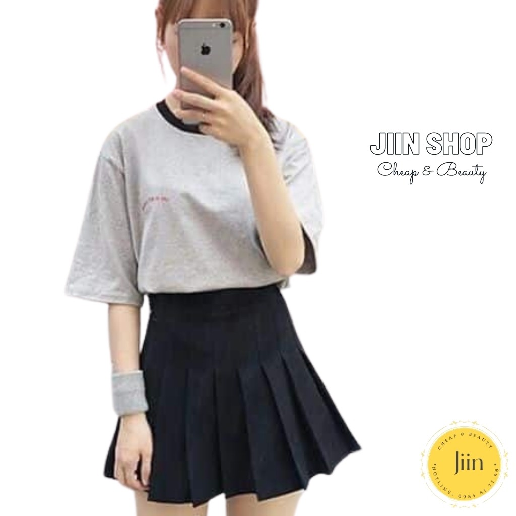 Chân Váy Tennis Xếp Li Chất Umi Hàn cao cấp by Jiin shop