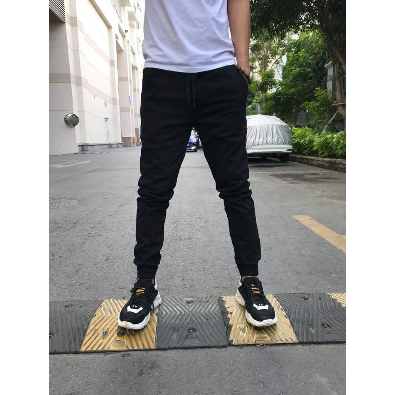 Quần jogger kaki nam nữ có big size