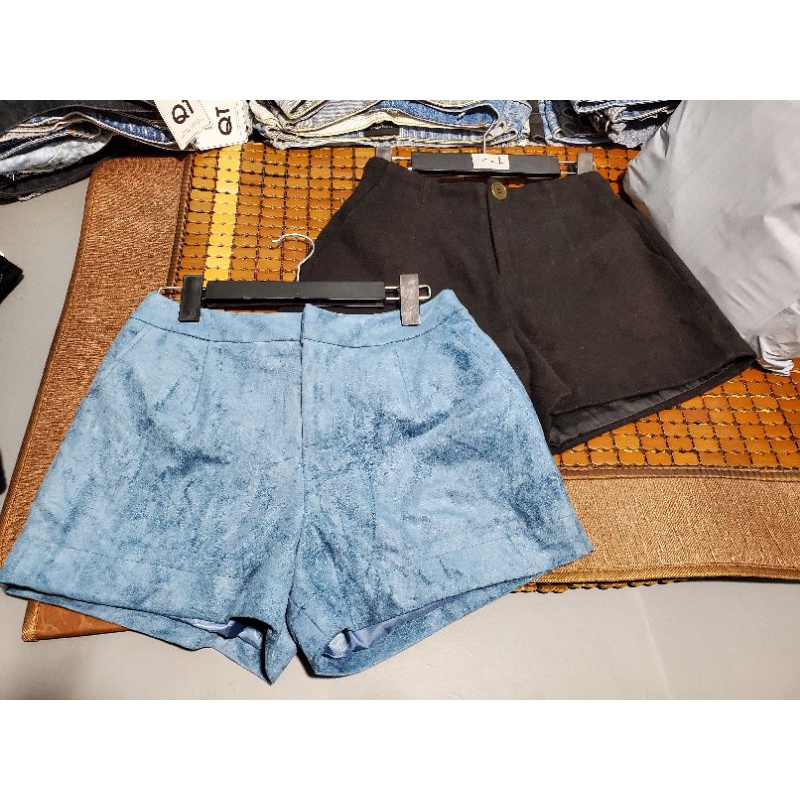 Quần sooc dạ, nhưng size L