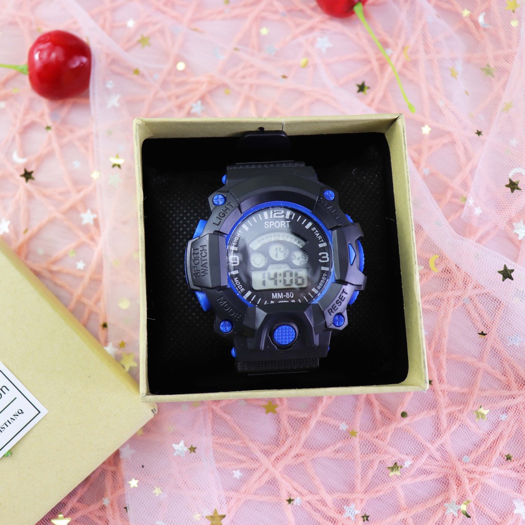 (Giá sỉ) Đồng hồ điện tử nam nữ SPORT A141 đèn Led nhiều màu cực đẹp dây cao su bền bỉ phong cách thể thao cá tính