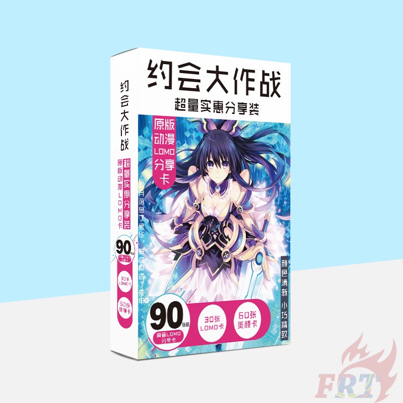 ❤ Set 90 Tấm Ảnh Lomo Mini Nhân Vật Anime Xinh Xắn ❤ Set 30 Tấm Bưu Thiếp Mini 6.2×6.2cm + 60 Tấm Lomo 3×3.1cm